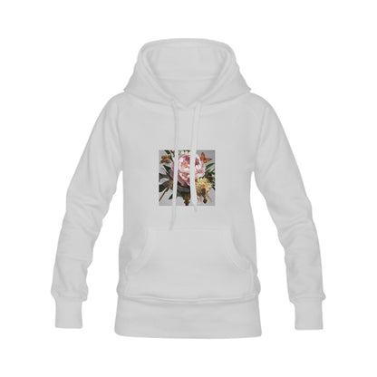 Peony Life Front and Back Print Hoodie