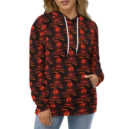 Scorched Earth All Over Print Unisex Hoodie