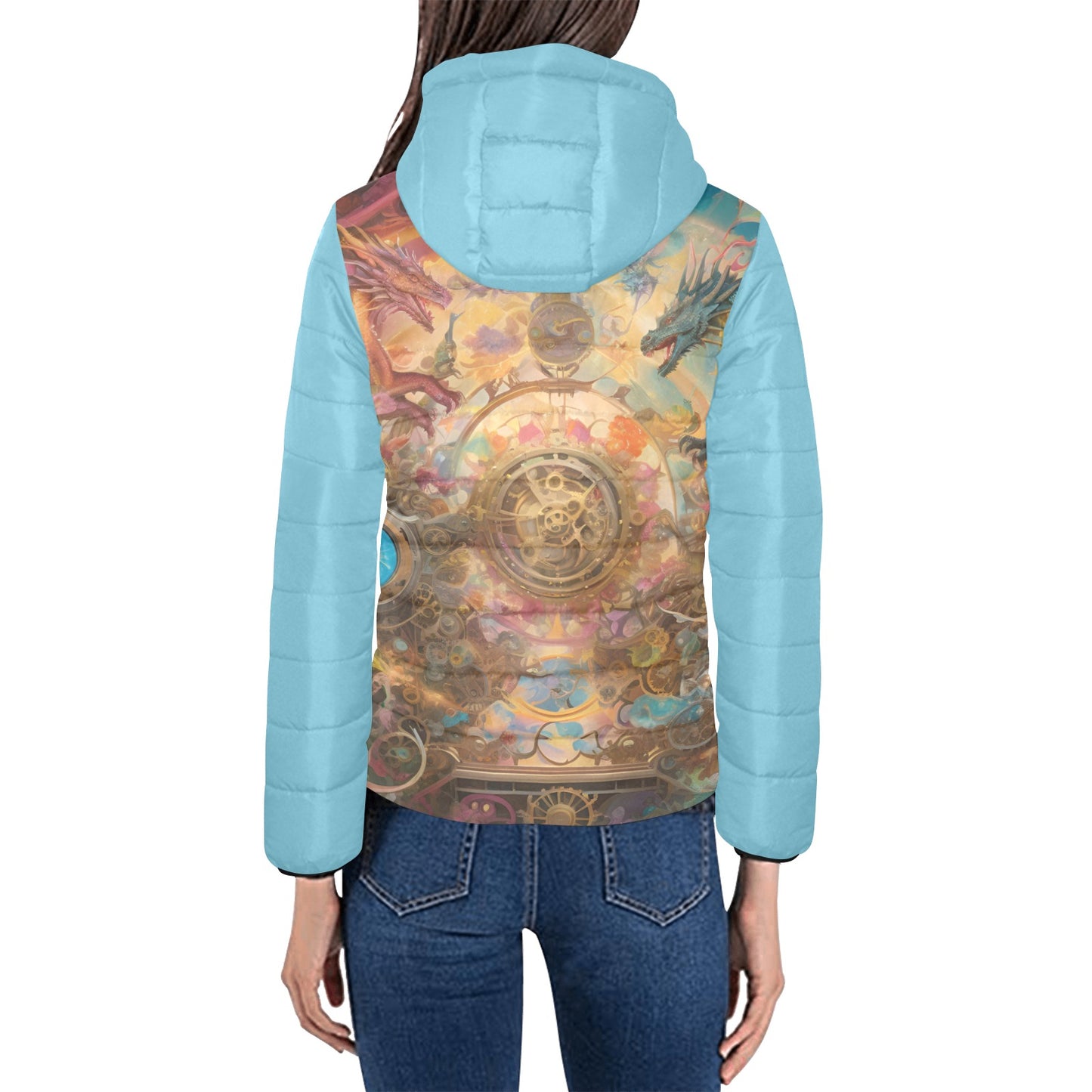 Dreams & Fantasy Hooded Puffer Jacket