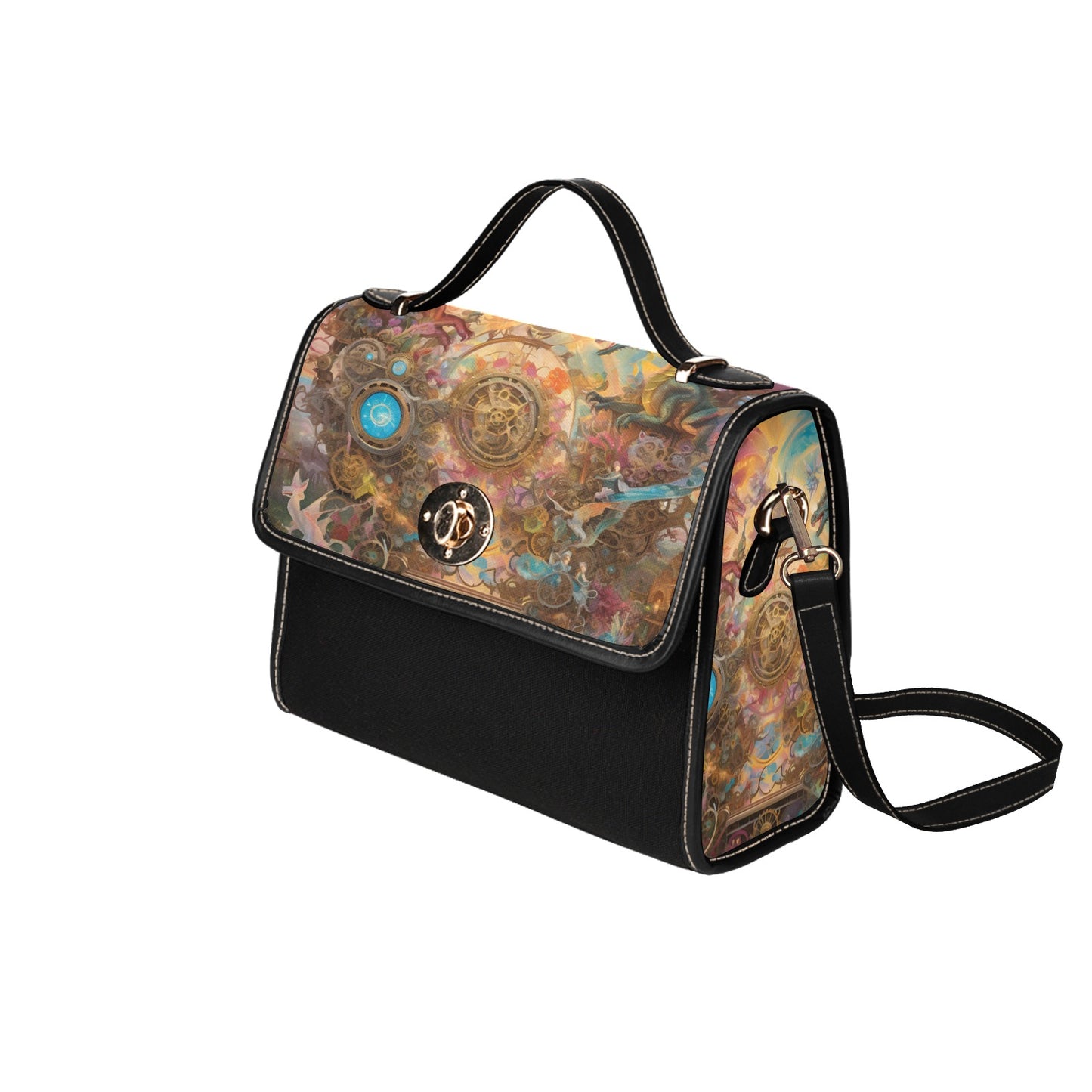 Dreams & Fantasy Handbag with Lock Clasp