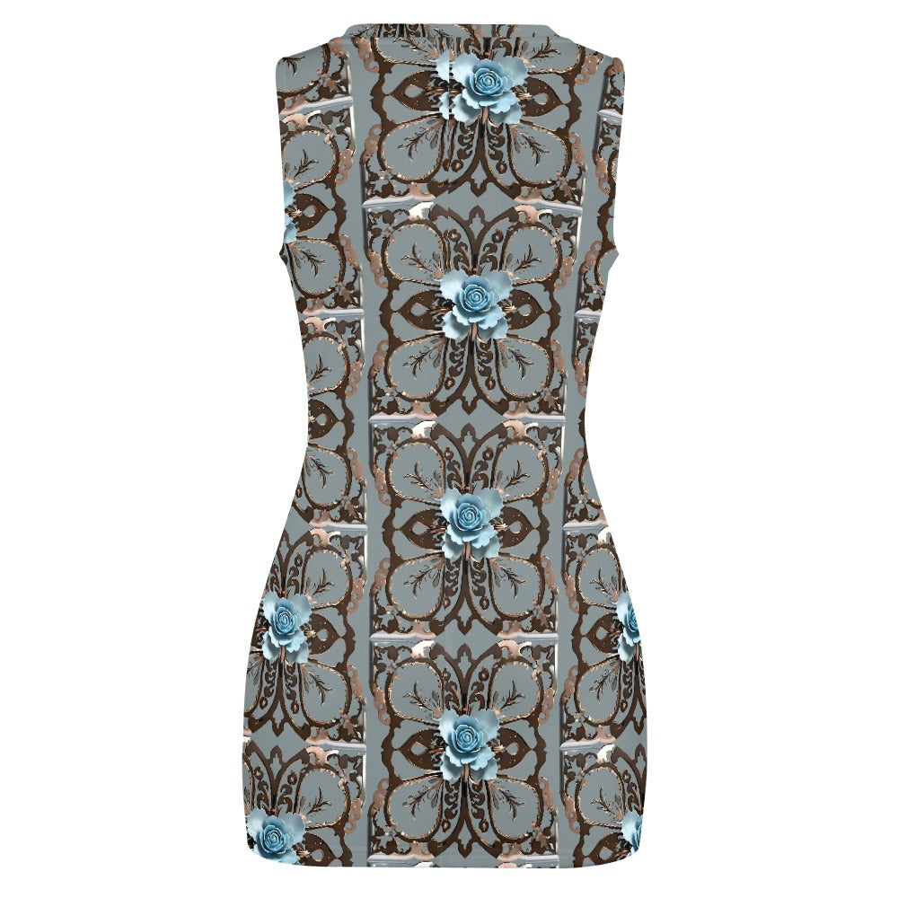 Age of Decadence Navel Cut Out Dress