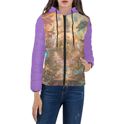 Dreams & Fantasy Hooded Puffer Jacket