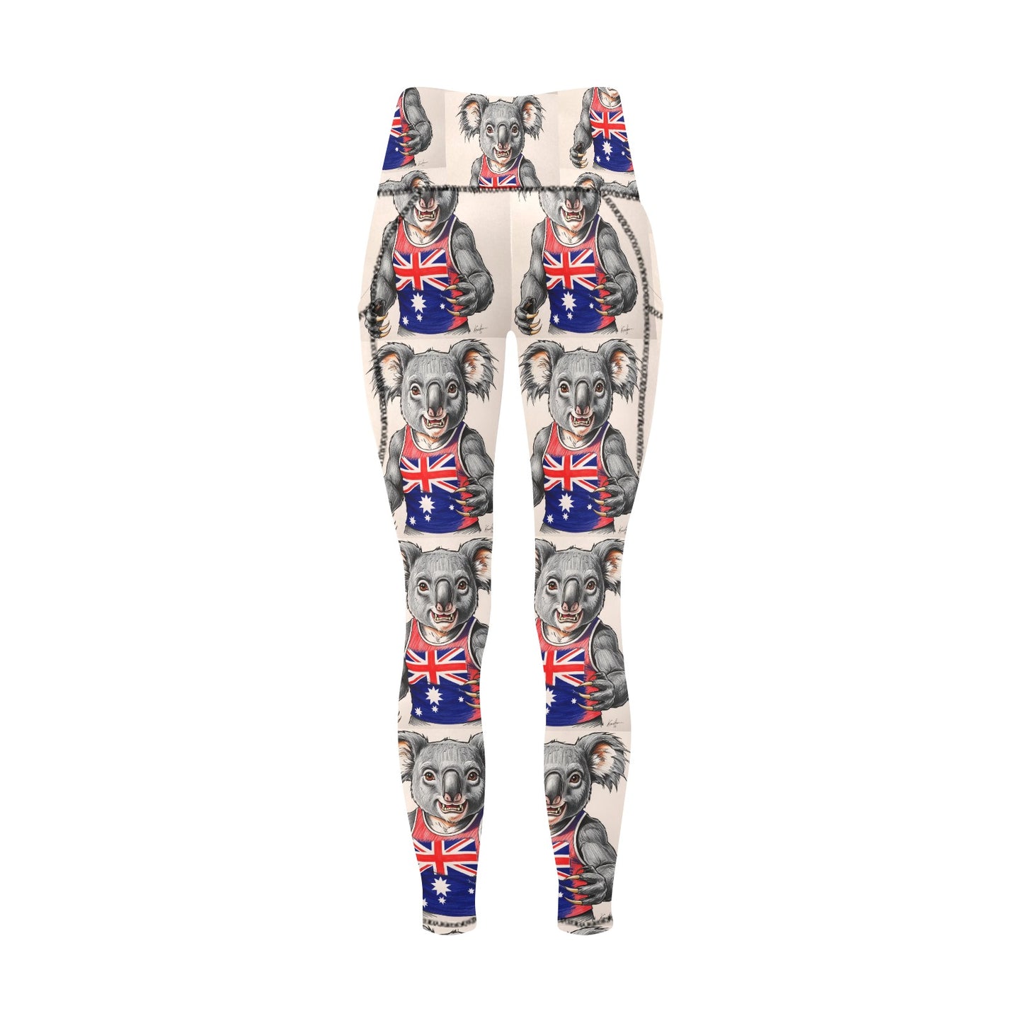 Team Drop Bear Leggings with Pockets