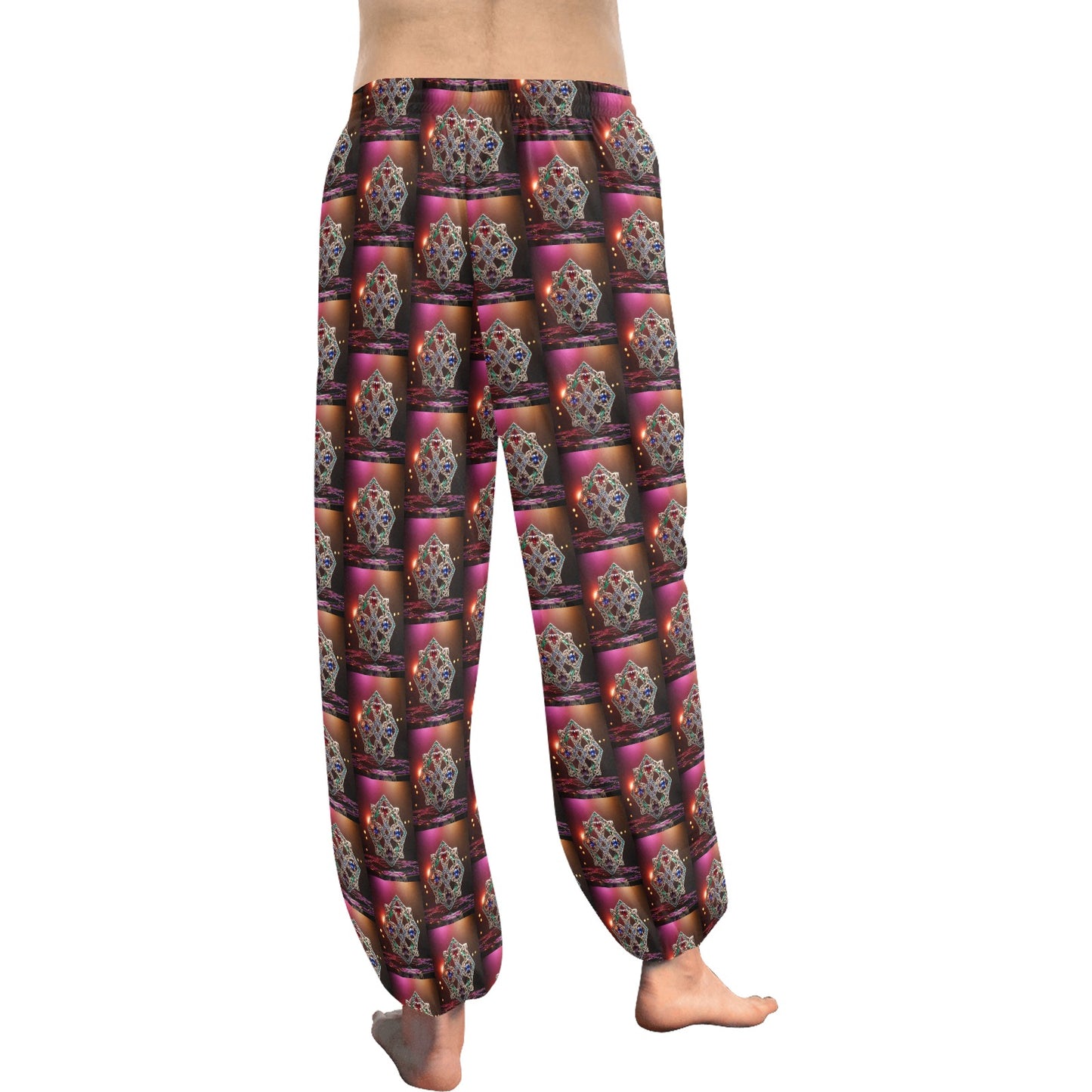 Artio Celtic Knot Tile Harem Pants