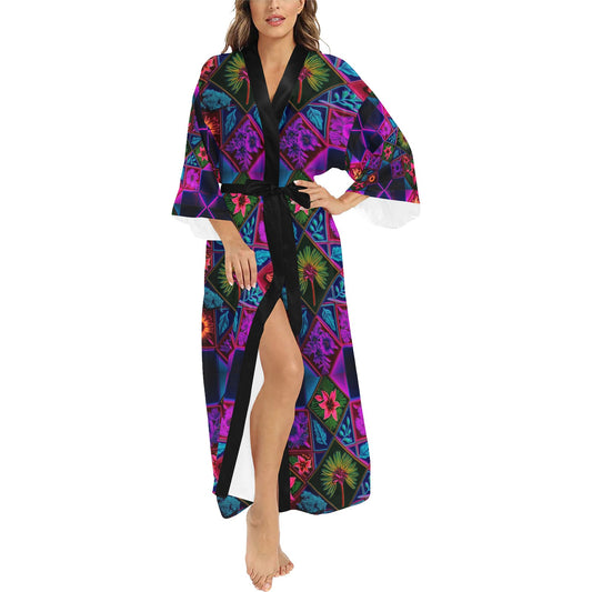 Vivid Xanthorrhea Long Robe