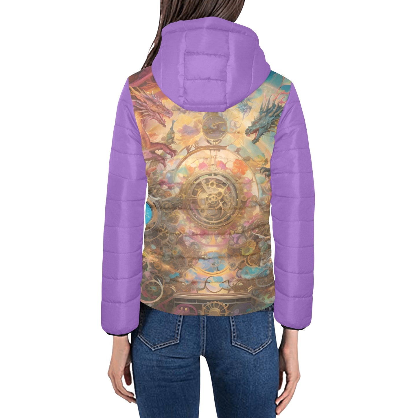 Dreams & Fantasy Hooded Puffer Jacket
