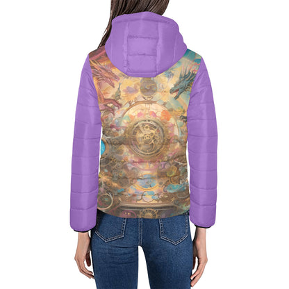 Dreams & Fantasy Hooded Puffer Jacket