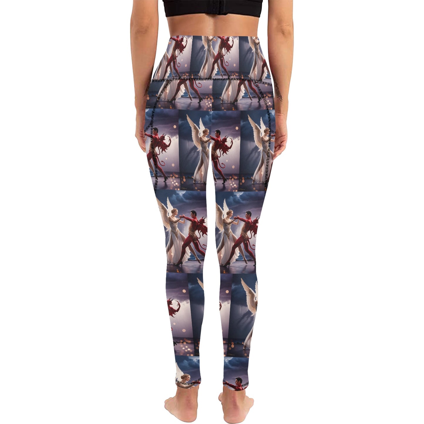 Inner Turmoil Leggings With Pockets