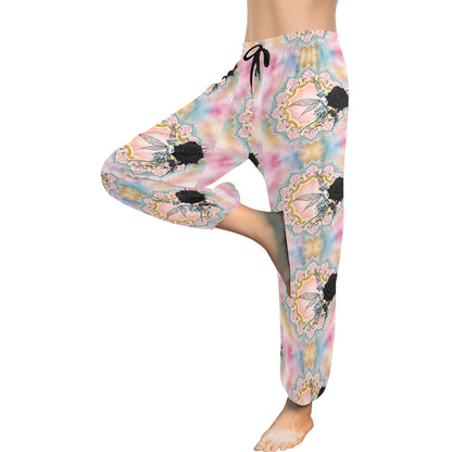 Black Rose Fairy Harem Pants