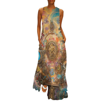 Dreams & Fantasy Sleeveless Long Dress