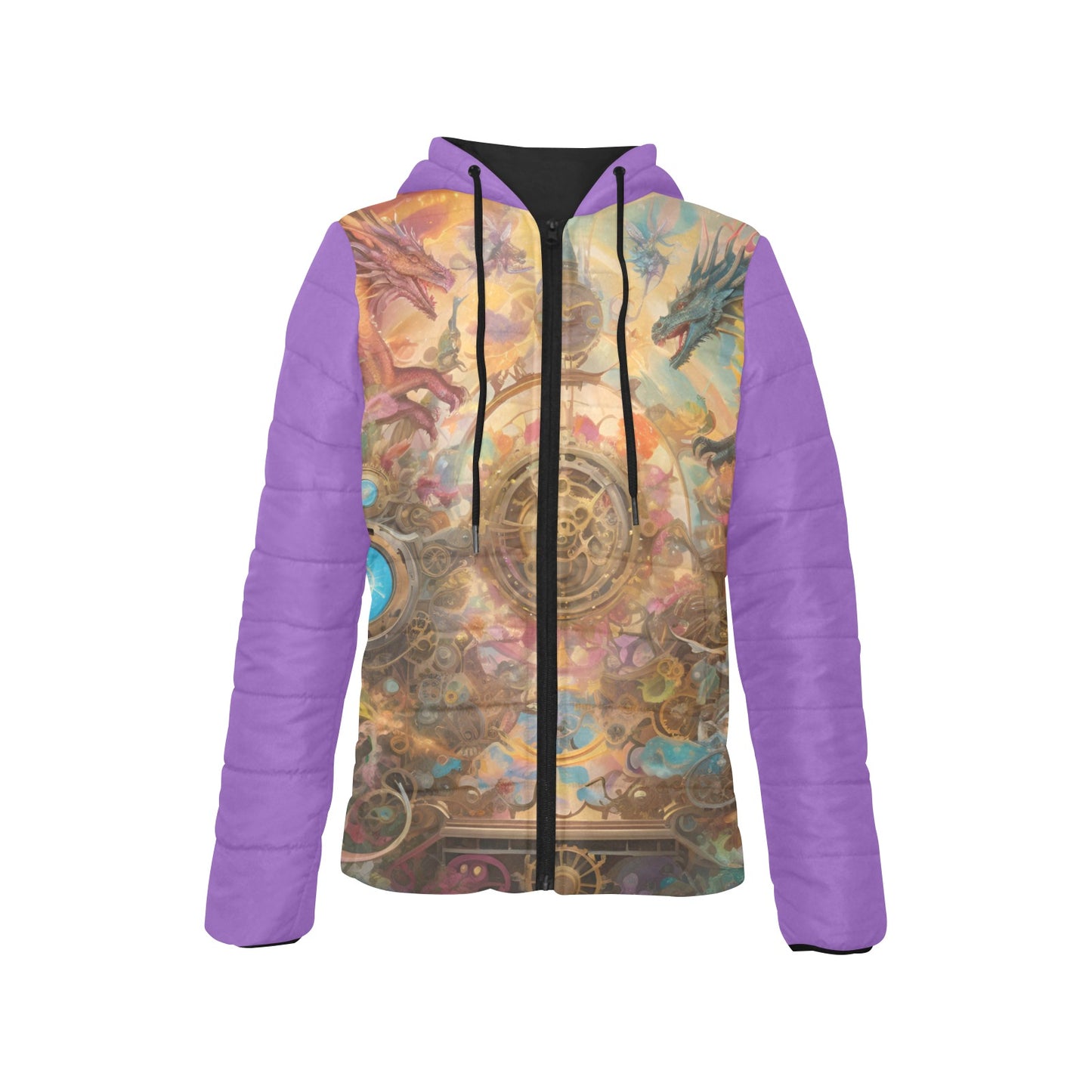 Dreams & Fantasy Hooded Puffer Jacket