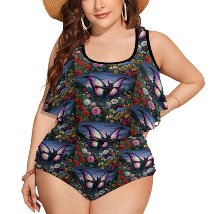 Savage Butterfly Curvy 2 Piece Togs