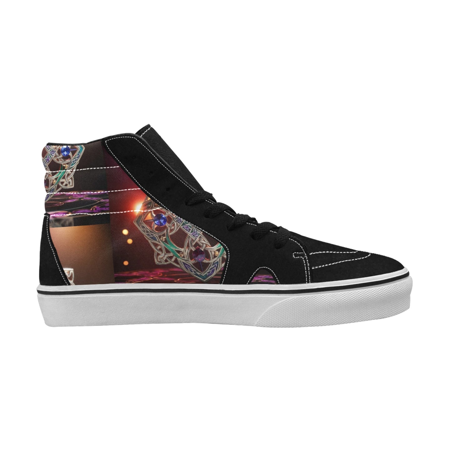 Artio Celtic Knot Tile High Top Shoe