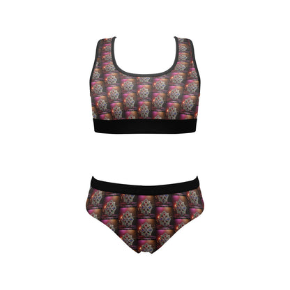 Artio Celtic Knot Sports Bra and Undies Set