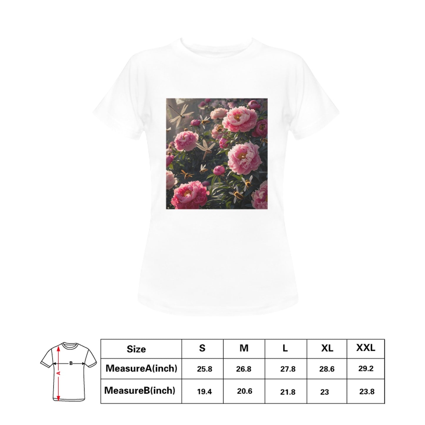 Bloom Gone Wild Print T-Shirt